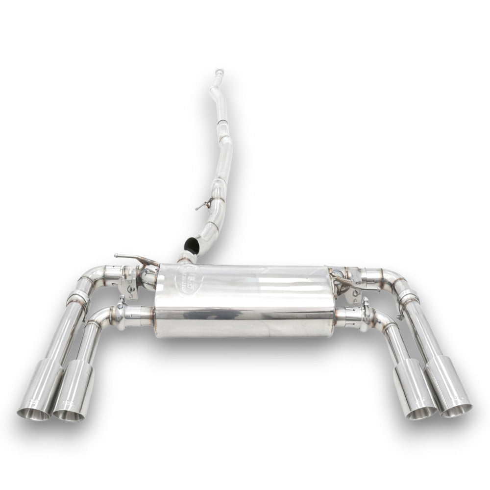 2025+ BMW M235i Valved Sport Exhaust System | F74 - Stainless Steel Exhaust / Chrome Tips / Axleback Only - Exhausts