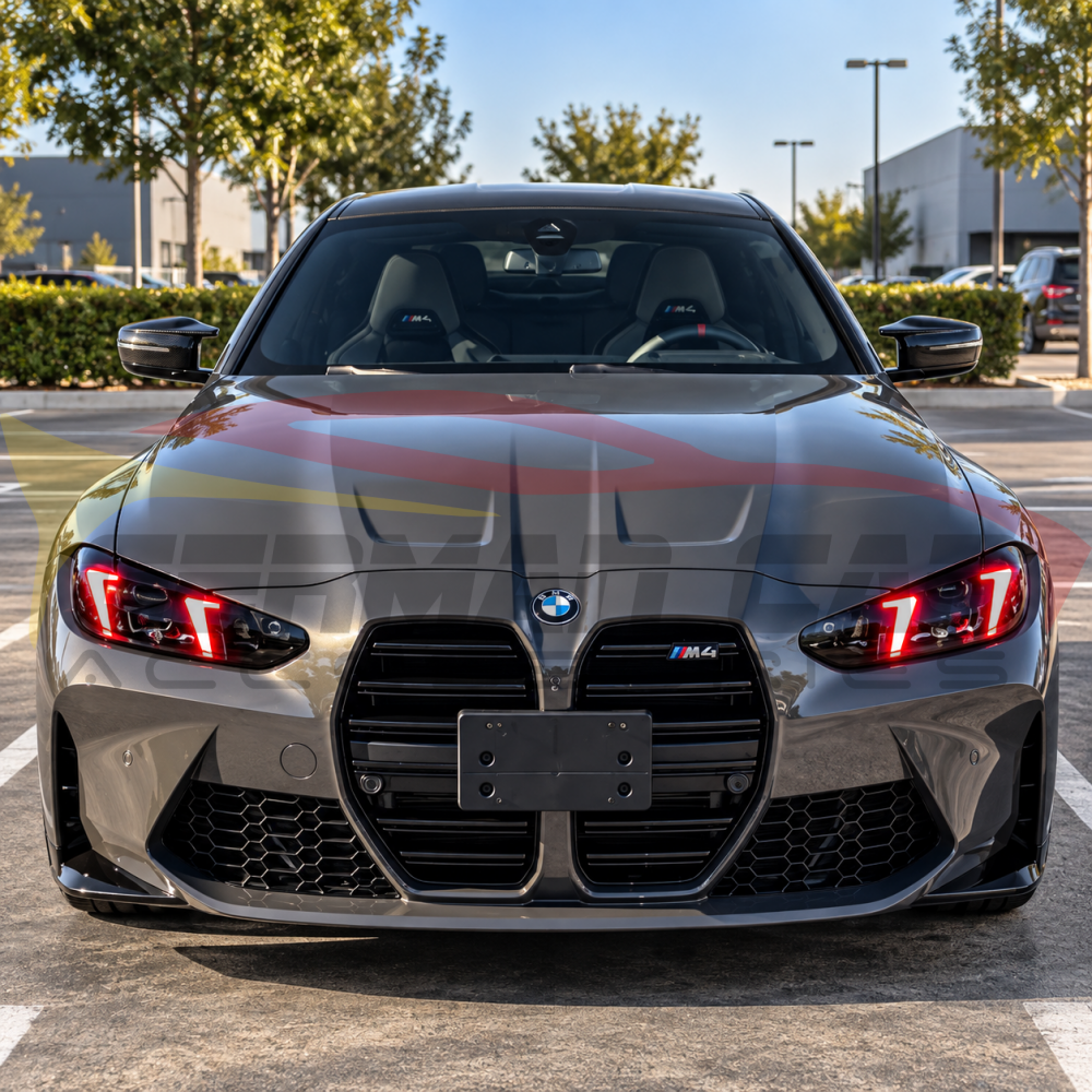 2025+ BMW M3/M4/4-Series RGB Style Headlights Yellow DRL Modules | G80/G82/G83/G22/G23/G26 Facelift - DRL Modules