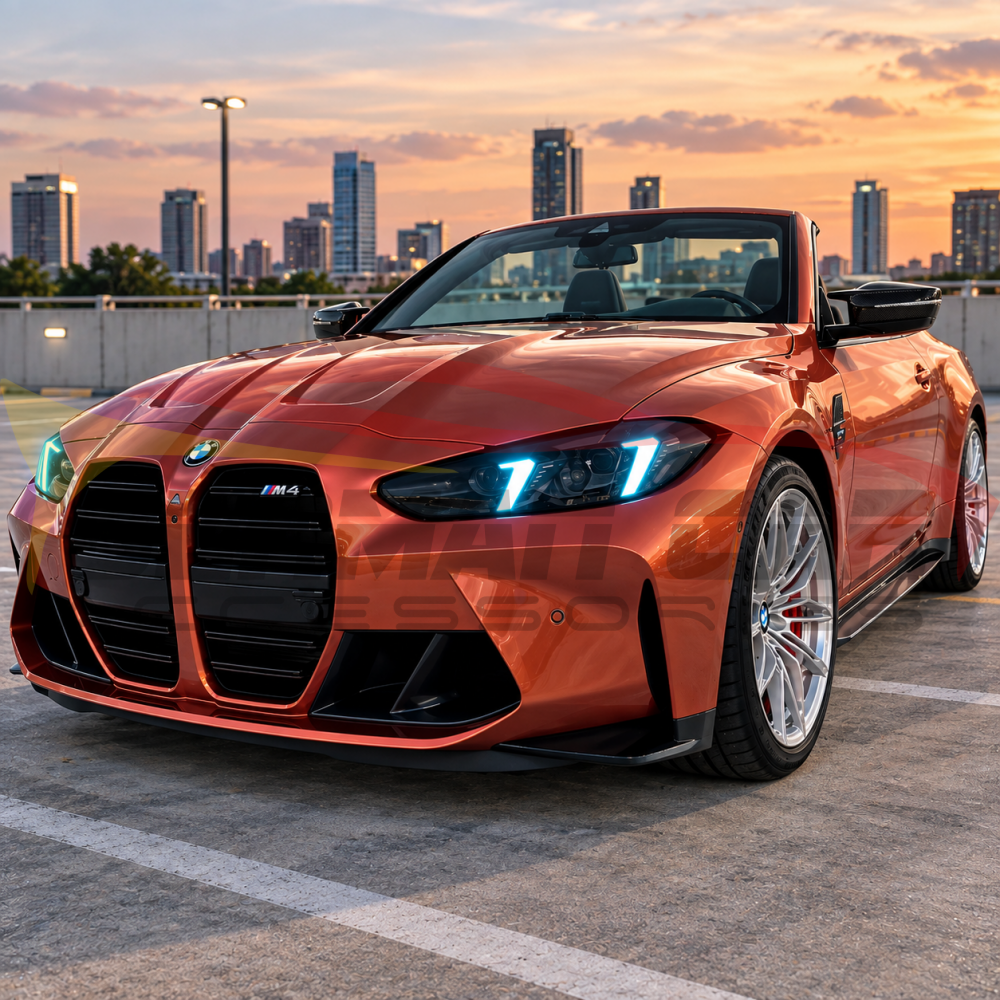 2025+ BMW M3/M4/4-Series RGB Style Headlights Yellow DRL Modules | G80/G82/G83/G22/G23/G26 Facelift - DRL Modules