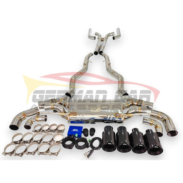 2025 + BMW M5 Valved Sport Exhaust System | G90 Stainless Steel Exhaust / Chrome Tips / Axleback Only Exhausts