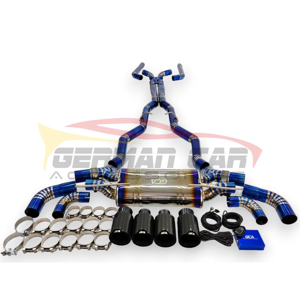 2025 + BMW M5 Valved Sport Exhaust System | G90 Titanium Exhaust / Chrome Tips / Axleback Only Exhausts
