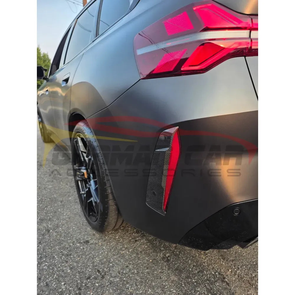2025+ BMW X3 20/30/M50 Carbon Fiber Rear Bumper Canards | G45/G48 - Additional Accessories