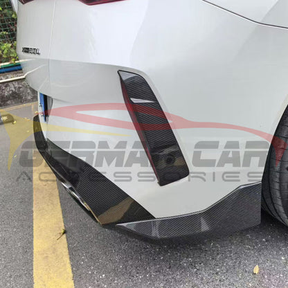 2025+ BMW X3 20/30/M50 Carbon Fiber Rear Bumper Canards | G45/G48 Additional Accessories