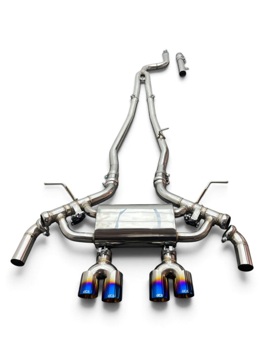 2025+ BMW X3 M50 Valved Sport Exhaust System | G45/G48 - Stainless Steel Exhaust / Chrome Tips - Exhausts