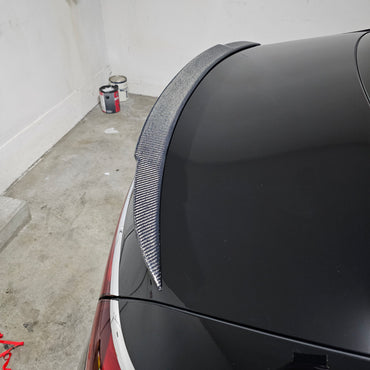 2024+ Mercedes-Benz E-Class V2 Style Carbon Fiber Trunk Spoiler | W214