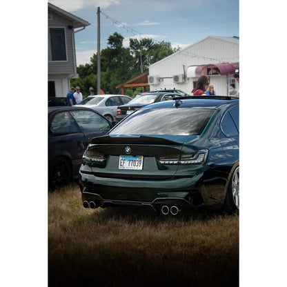 2019-2022 BMW 3-Series M Performance Style Carbon Fiber Rear Diffuser | G20 M340i