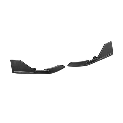 2019+ BMW X6 3 Piece Carbon Fiber Rear Diffuser with LED Brake Light | G06