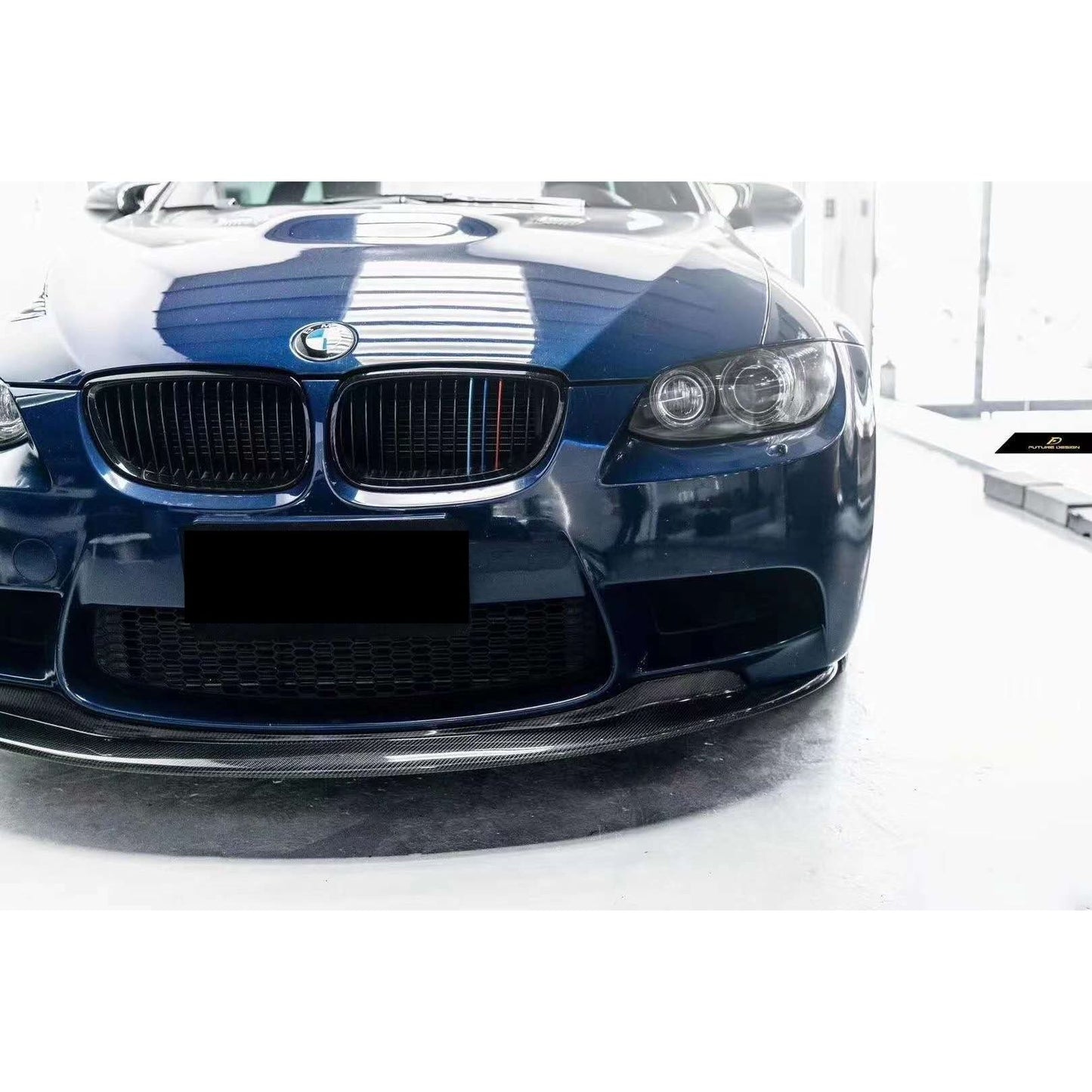 2007-2013 BMW M3 V1 Style Carbon Fiber Front Lip | E90/E92/E93