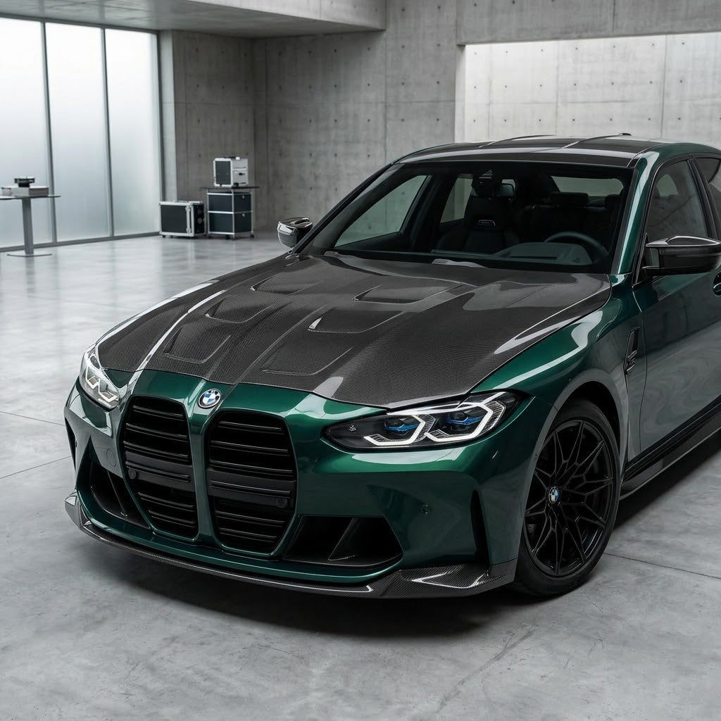 2021+ BMW M3/M4 V5 Style Carbon Fiber Hood | G80/G81/G82/G83