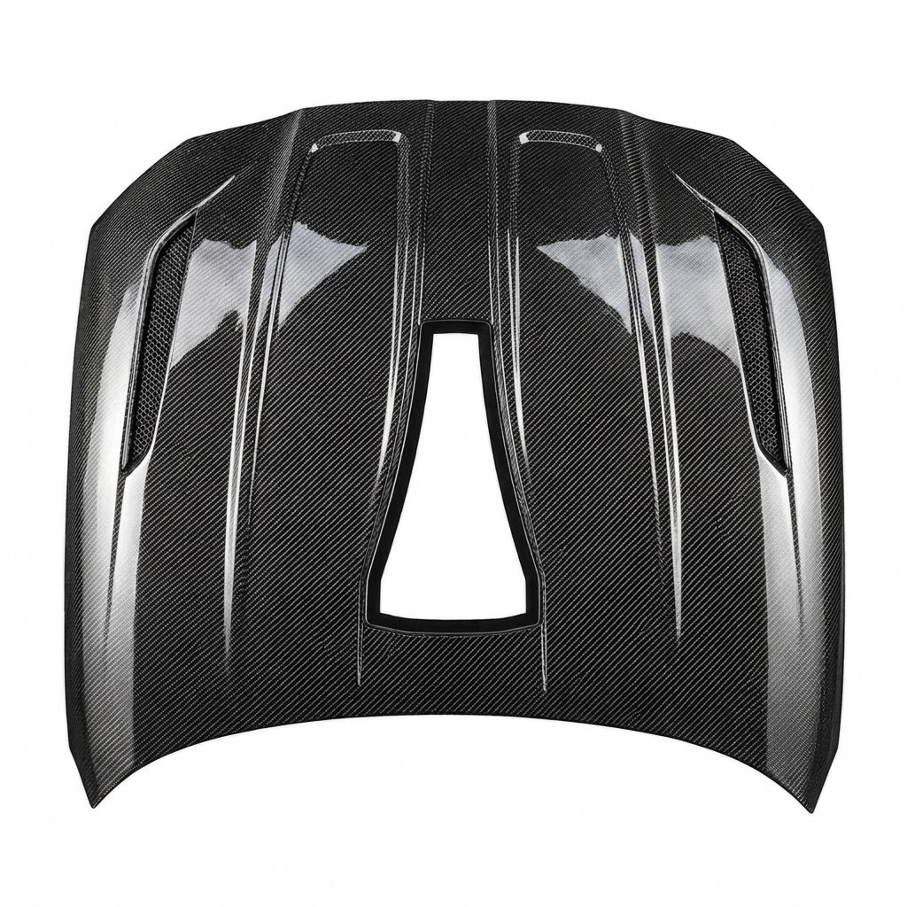 2021+ BMW M3/M4 Glass Engine Cover V2 Carbon Fiber Hood | G80/G81/G82/G83