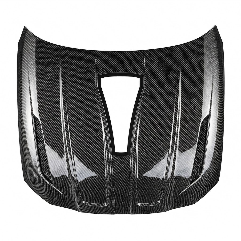 2021+ BMW M3/M4 Glass Engine Cover V2 Carbon Fiber Hood | G80/G81/G82/G83