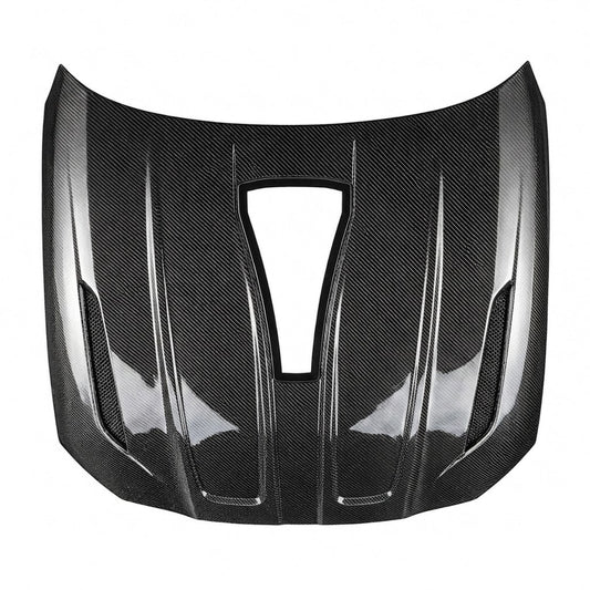 2021+ BMW M3/M4 Glass Engine Cover V2 Carbon Fiber Hood | G80/G81/G82/G83