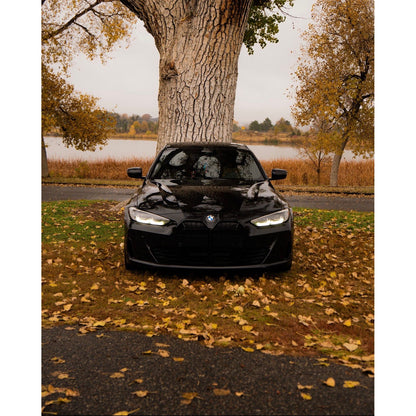 2021+ BMW 4-Series Gloss Black CSL Style Kidney Grilles | G26