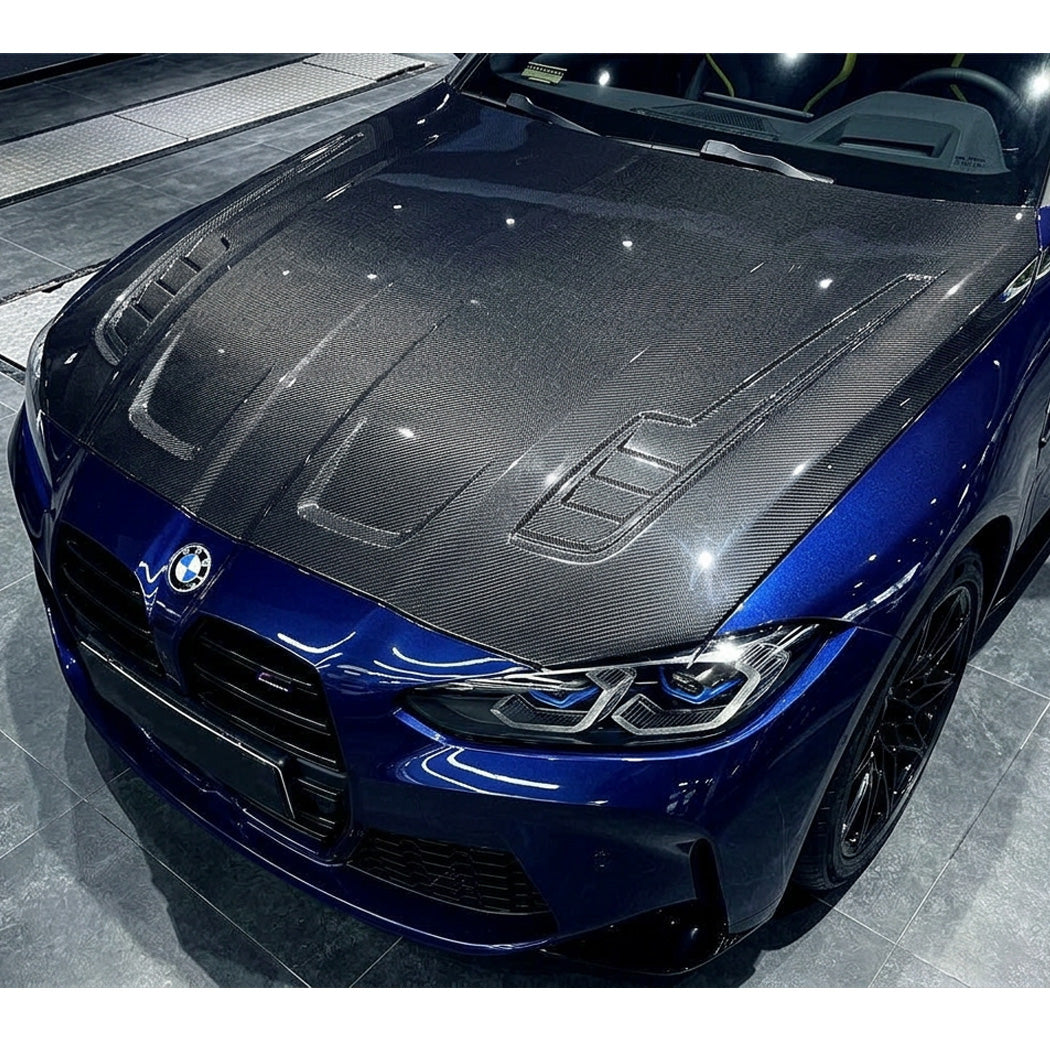 2021+ BMW M3/M4 V3 Style Carbon Fiber Hood | G80/G81/G82/G83