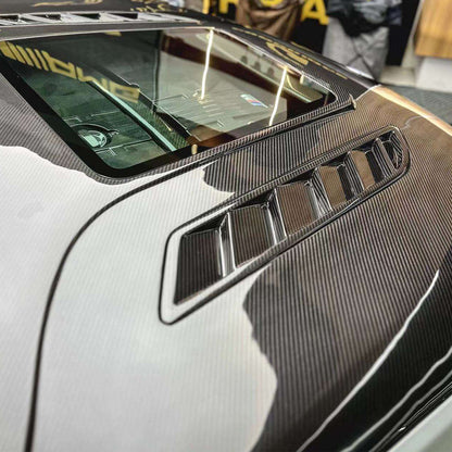 2019-2025 BMW X3/X4/X3M/X4M Glass Engine Cover Carbon Fiber Hood | G01/G02/F97/F98