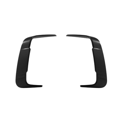 2019+ BMW M8 Carbon Fiber Rear Bumper Splitters | F91/F92/F93