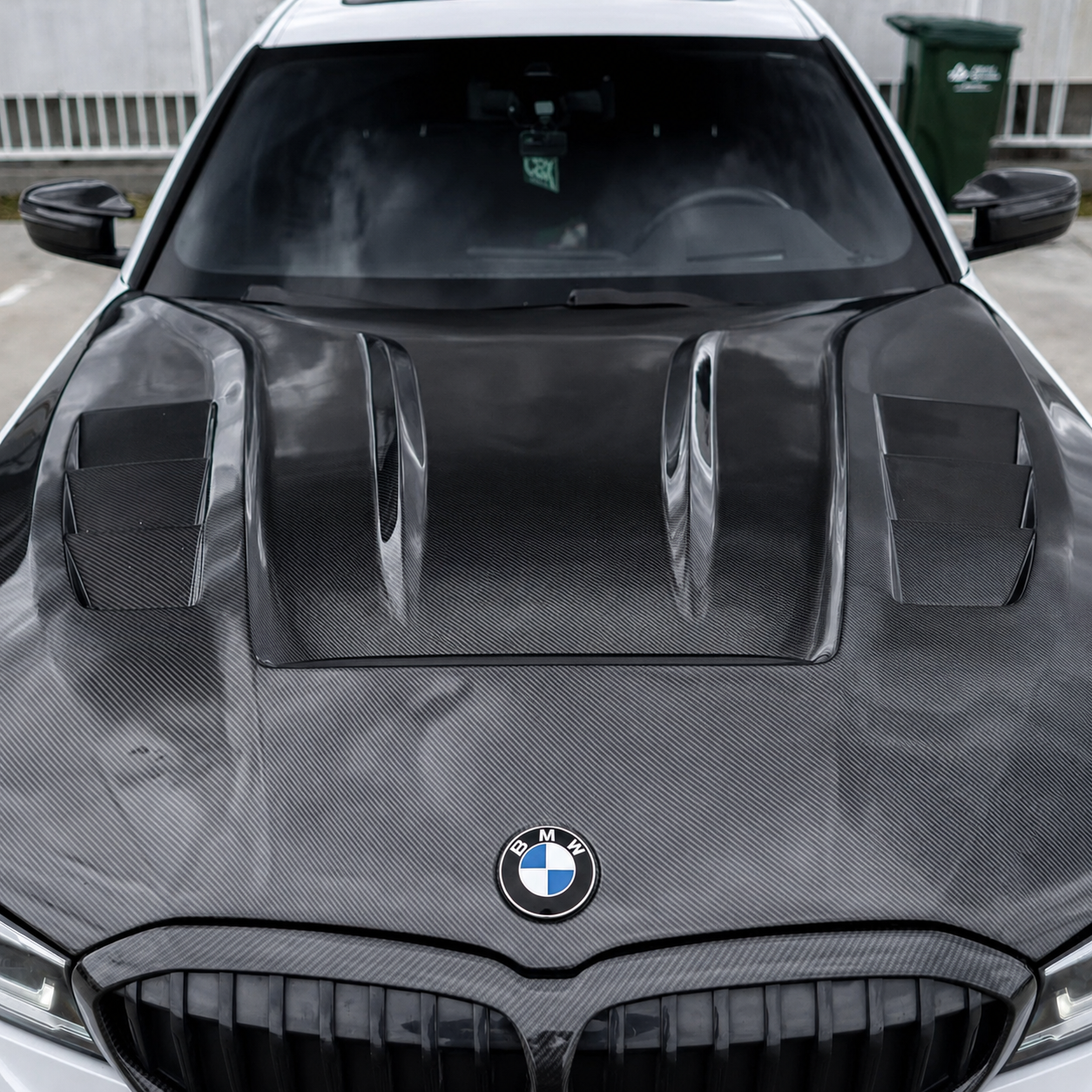 2019+ BMW 3-Series BK Style Carbon Fiber Hood | G20/G21