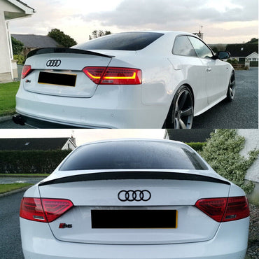 2008-2012 Audi S5 Ducktail Carbon Fiber Trunk Spoiler | B8 S5