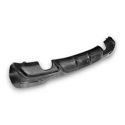 2014-2020 BMW 3-Series M Performance Style Carbon Fiber Dual Tip Rear Diffuser | F34 Gran Turismo