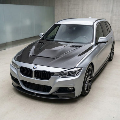 2012-2018 BMW 3-Series GTS Style Carbon Fiber Hood | F30/F31