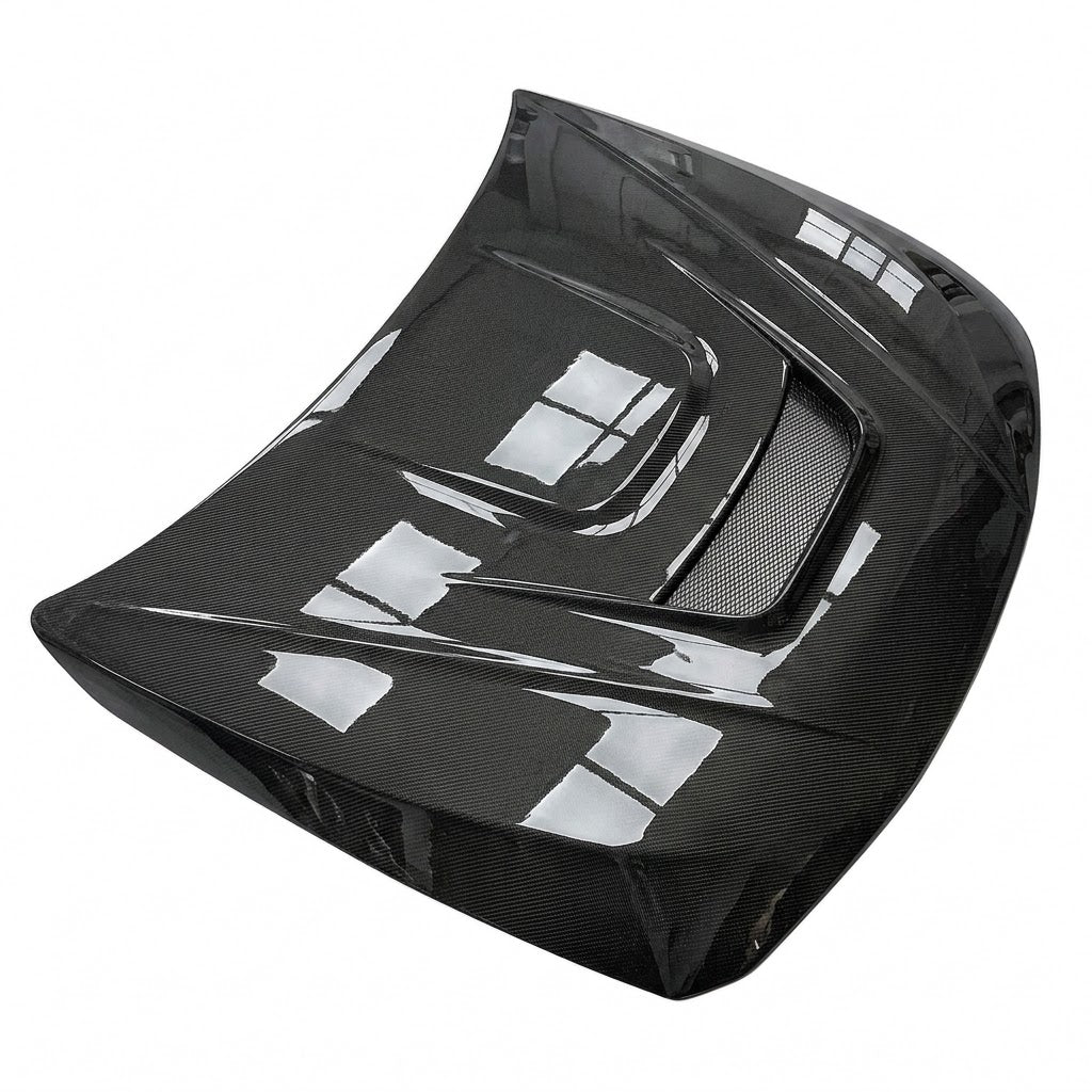 2012-2018 BMW 3-Series V1 Style Carbon Fiber Hood | F30/F31