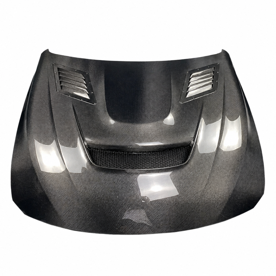 2012-2018 BMW 3-Series V2 Style Carbon Fiber Hood | F30/F31