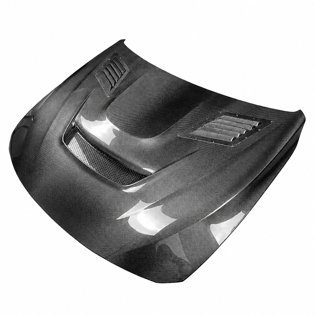 2012-2018 BMW 3-Series V2 Style Carbon Fiber Hood | F30/F31