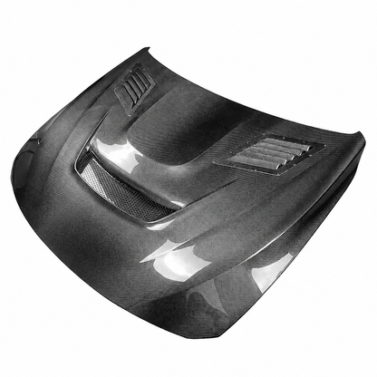 2012-2018 BMW 3-Series V2 Style Carbon Fiber Hood | F30/F31