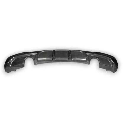 2014-2020 BMW 3-Series M Performance Style Carbon Fiber Dual Tip Rear Diffuser | F34 Gran Turismo