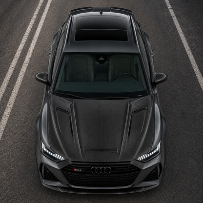 2019-2025 Audi RS6 PK Style Carbon Fiber Hood | C8