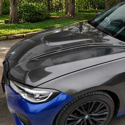 2019+ BMW 3-Series H Style Carbon Fiber Hood | G20/G21