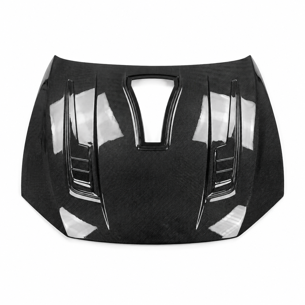 2019-2025 Audi RS6 Glass Engine Cover Carbon Fiber Hood | C8