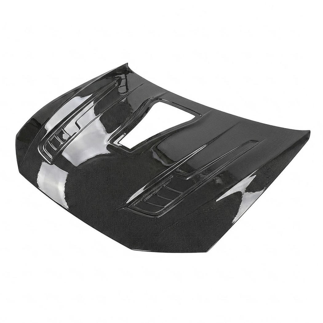 2019-2025 Audi RS6 Glass Engine Cover Carbon Fiber Hood | C8