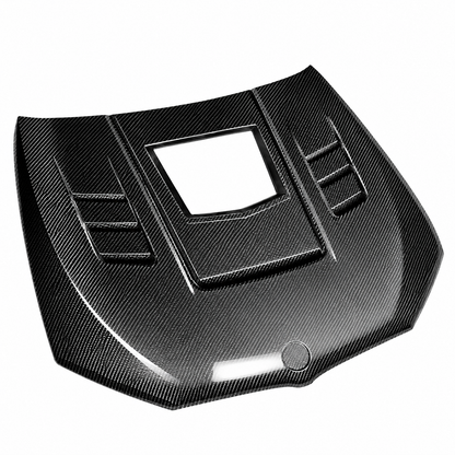 2017-2023 BMW 5-Series/M5 Glass Engine Cover Carbon Fiber Hood | G30/G31/F90
