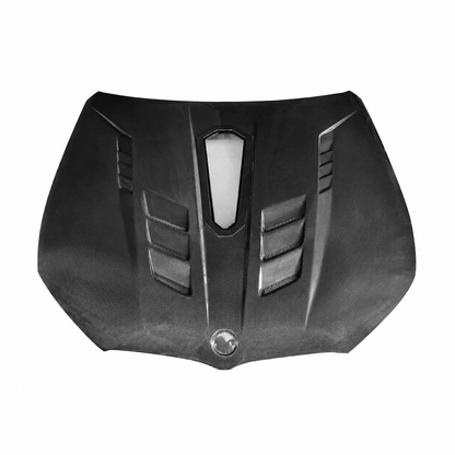 2019+ BMW 8-Series/M8 Glass Engine Cover V2 Carbon Fiber Hood | G14/G15/G16/F91/F92/F93