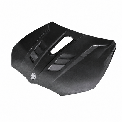 2019+ BMW 8-Series/M8 Glass Engine Cover V2 Carbon Fiber Hood | G14/G15/G16/F91/F92/F93