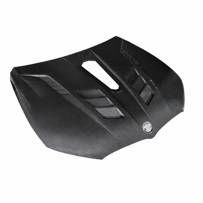 2019+ BMW 8-Series/M8 Glass Engine Cover V2 Carbon Fiber Hood | G14/G15/G16/F91/F92/F93