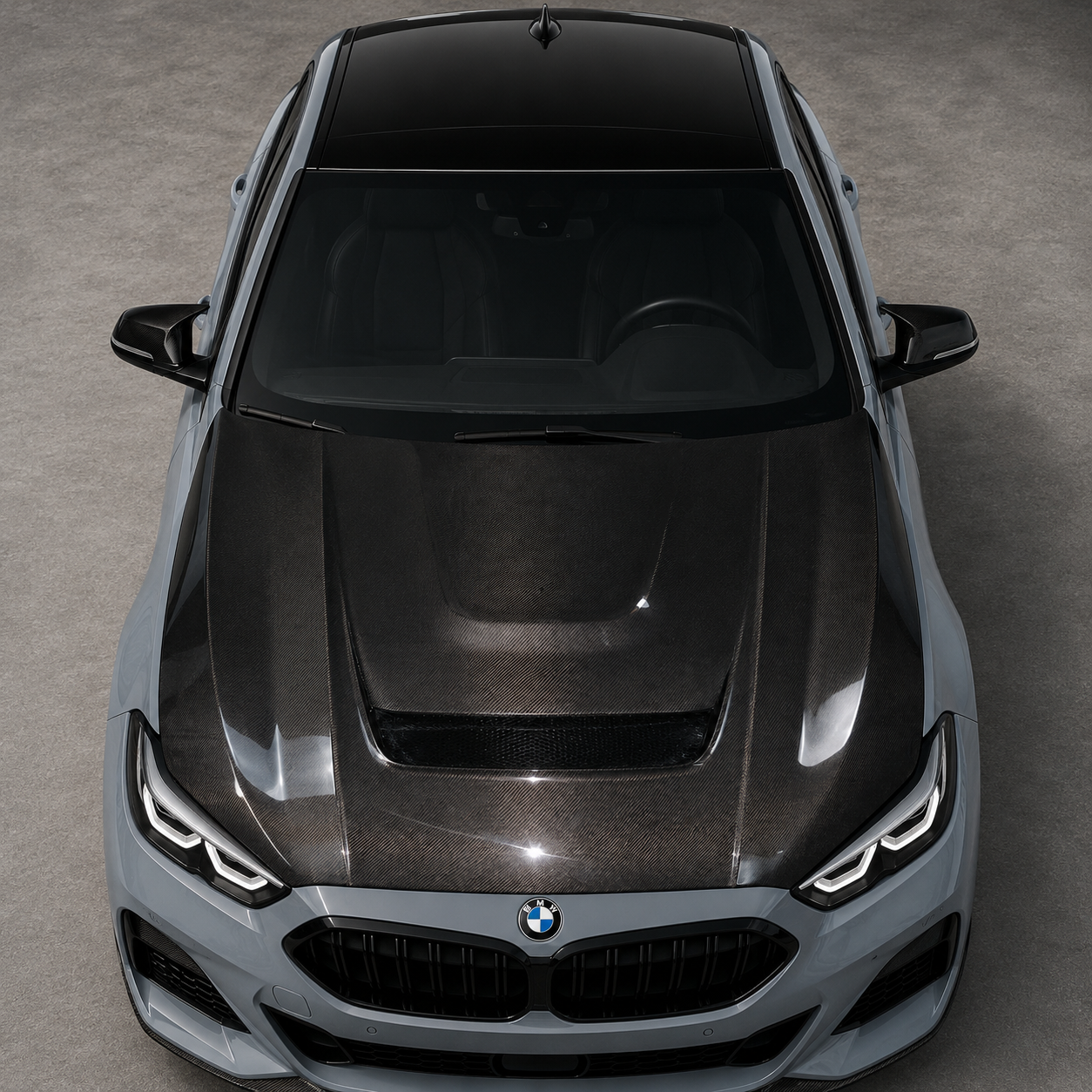 2019-2024 BMW 2-Series GTS Style Carbon Fiber Hood | F44
