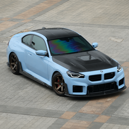 2022+ BMW 2-Series/M2 Glass Engine Cover Carbon Fiber Hood | G42/G87