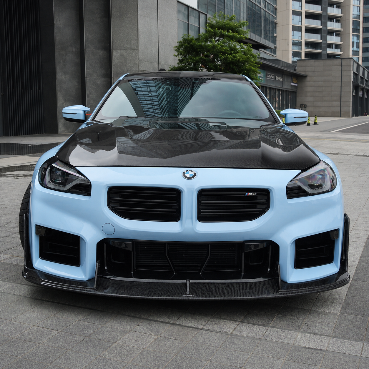 2022+ BMW 2-Series/M2 Glass Engine Cover Carbon Fiber Hood | G42/G87