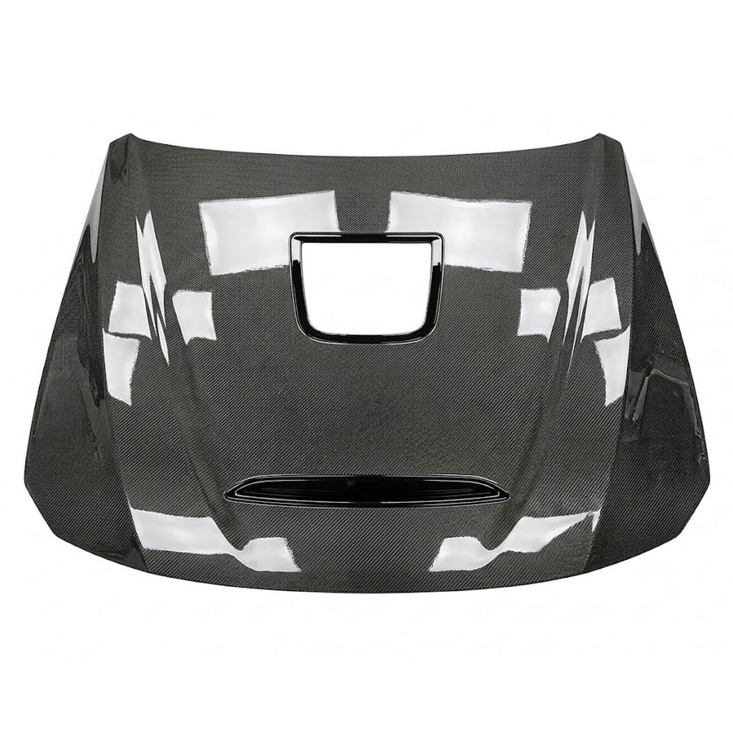 2014-2020 BMW 3-Series Glass Engine Cover Carbon Fiber Hood | F34