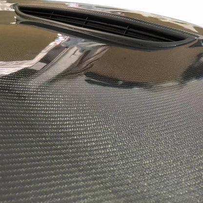2014-2020 BMW 3-Series Glass Engine Cover Carbon Fiber Hood | F34
