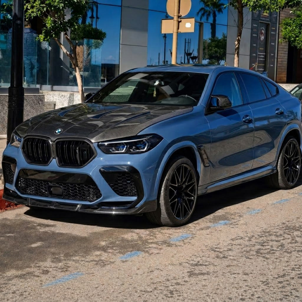 2019+ BMW X5/X6 LD Style Carbon Fiber Hood | G05/G06