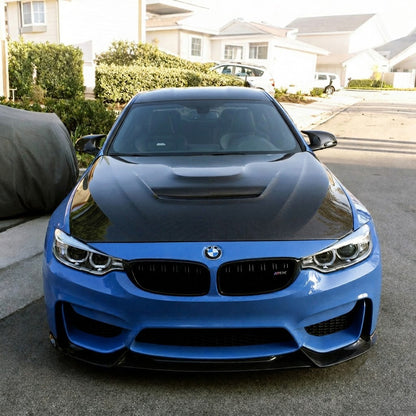 2015-2021 BMW M3/M4 V1 Style Carbon Fiber Hood | F80/F82/F83