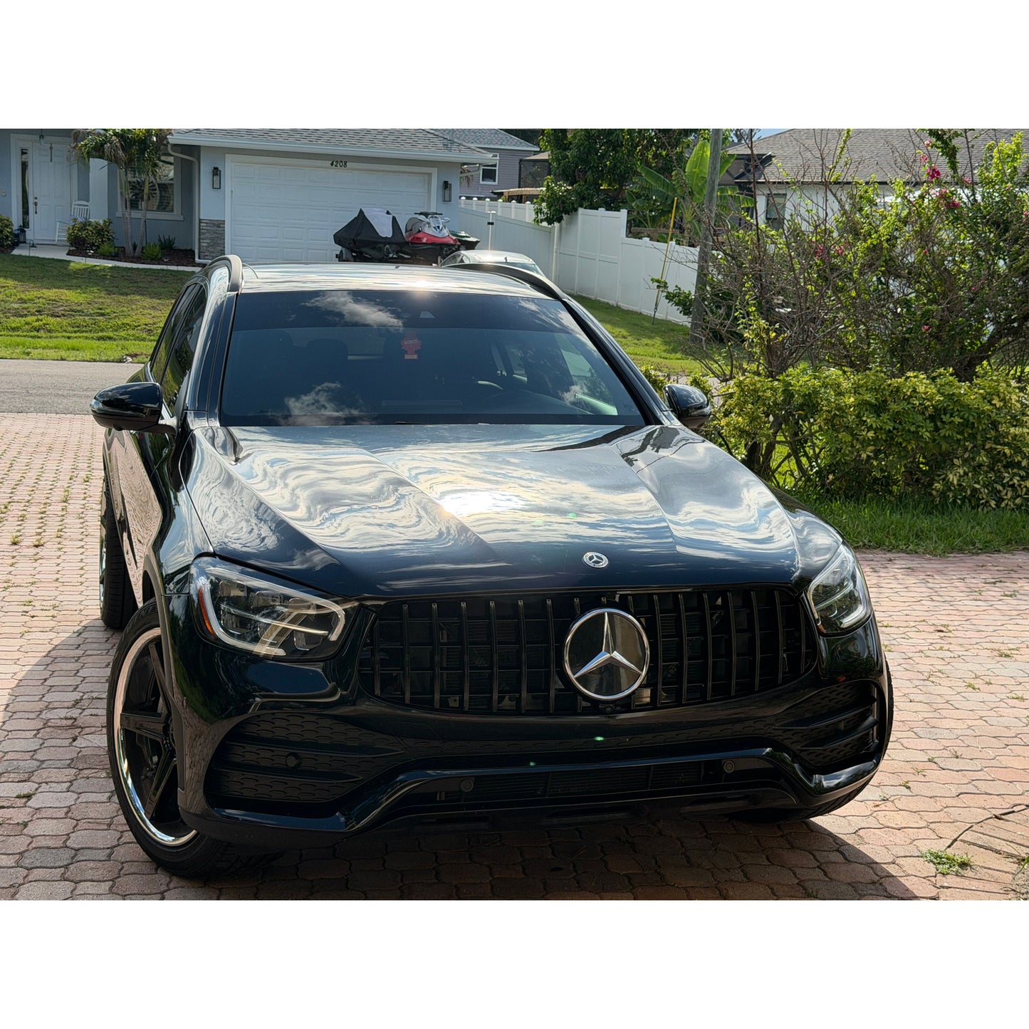 2020-2022 Mercedes-Benz GLC GTR Style Front Grille | W253 Facelift