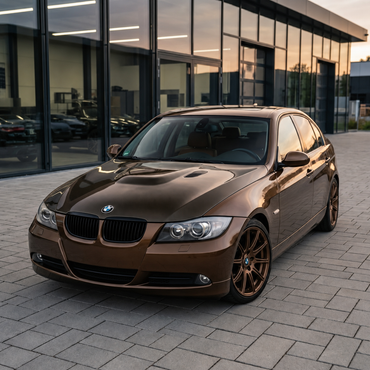 2005-2008 BMW 3-Series M Style Carbon Fiber Hood | E90/E91 Pre-LCI