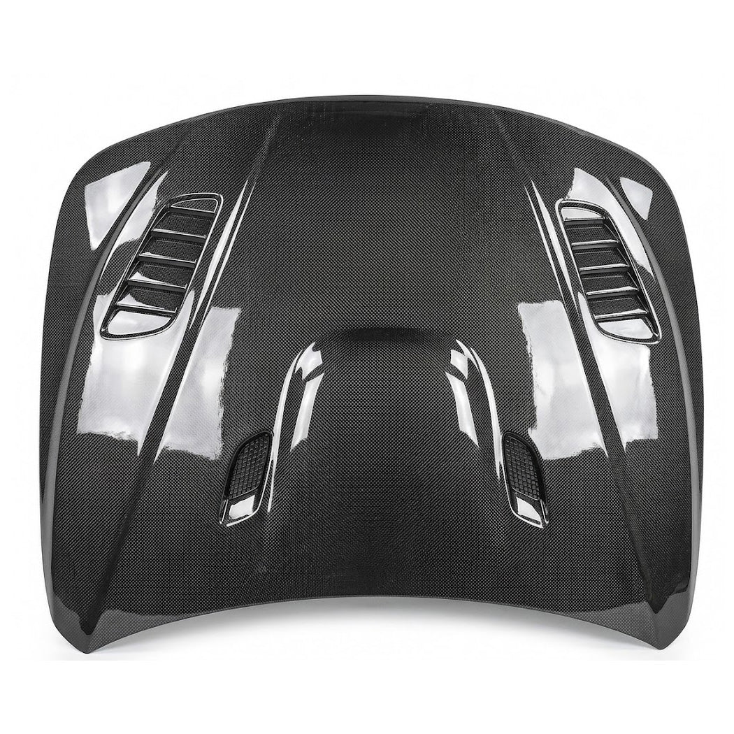 2012-2020 BMW 4-Series V Style Carbon Fiber Hood | F32/F33/F36