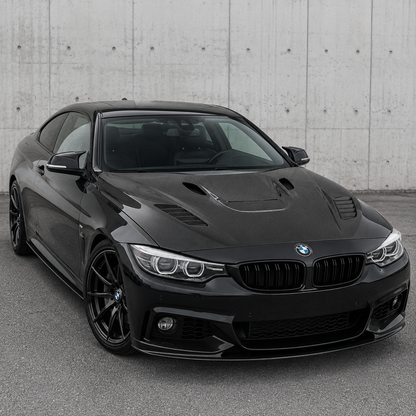 2012-2020 BMW 4-Series V Style Carbon Fiber Hood | F32/F33/F36