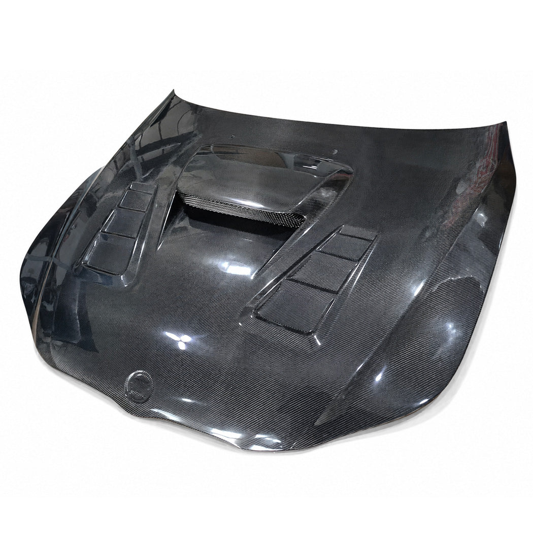 2004-2010 BMW 5-Series/M5 V2 Style Carbon Fiber Hood | E60/E61