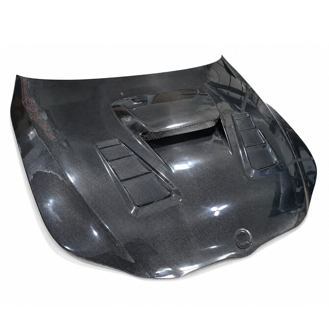 2004-2010 BMW 5-Series/M5 V2 Style Carbon Fiber Hood | E60/E61